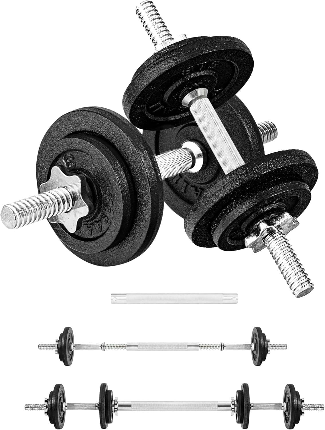 Yes4All Old School Adjustable Dumbbell Set