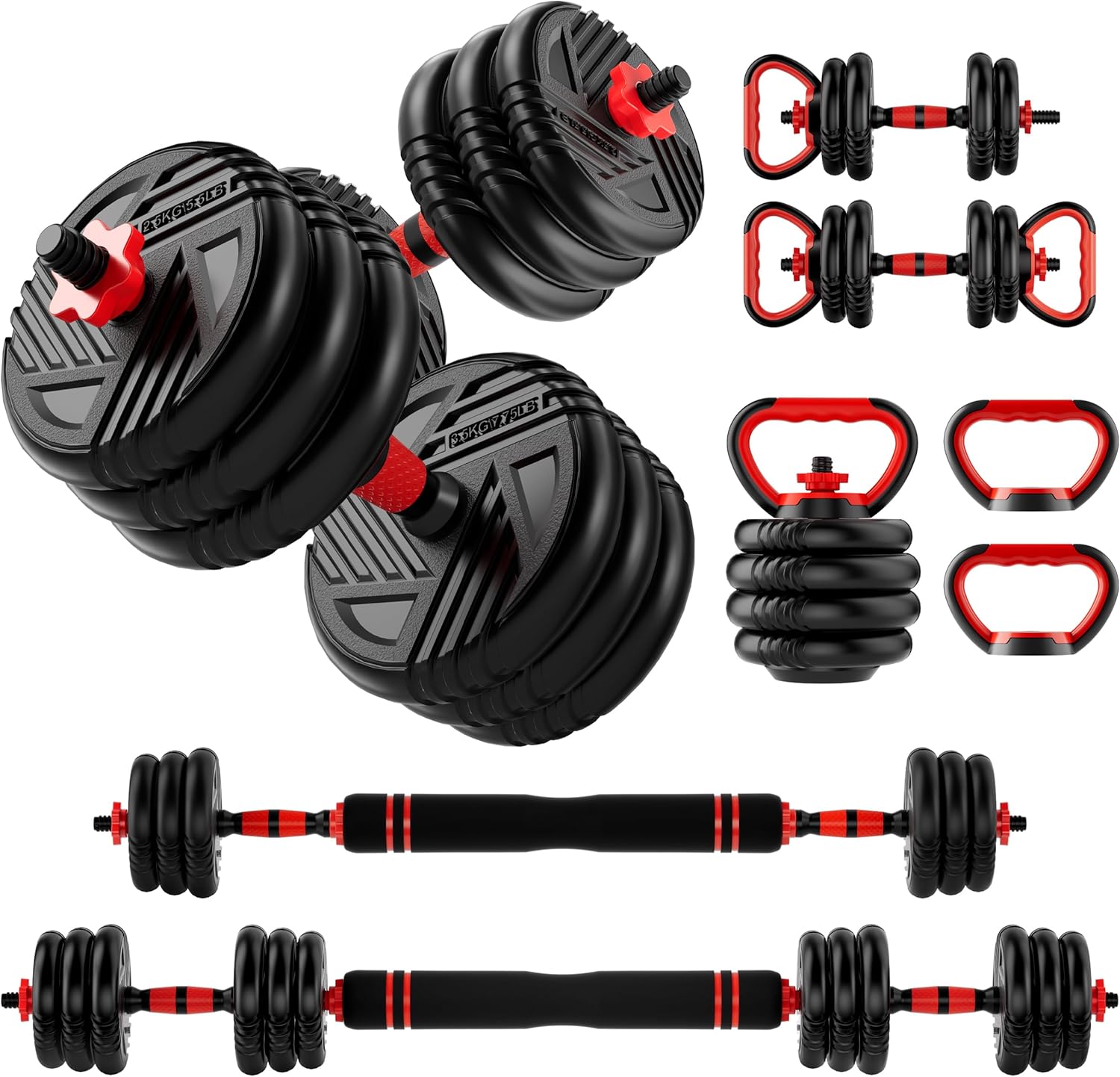 BalanceFrom Adjustable Dumbbells 50 lb