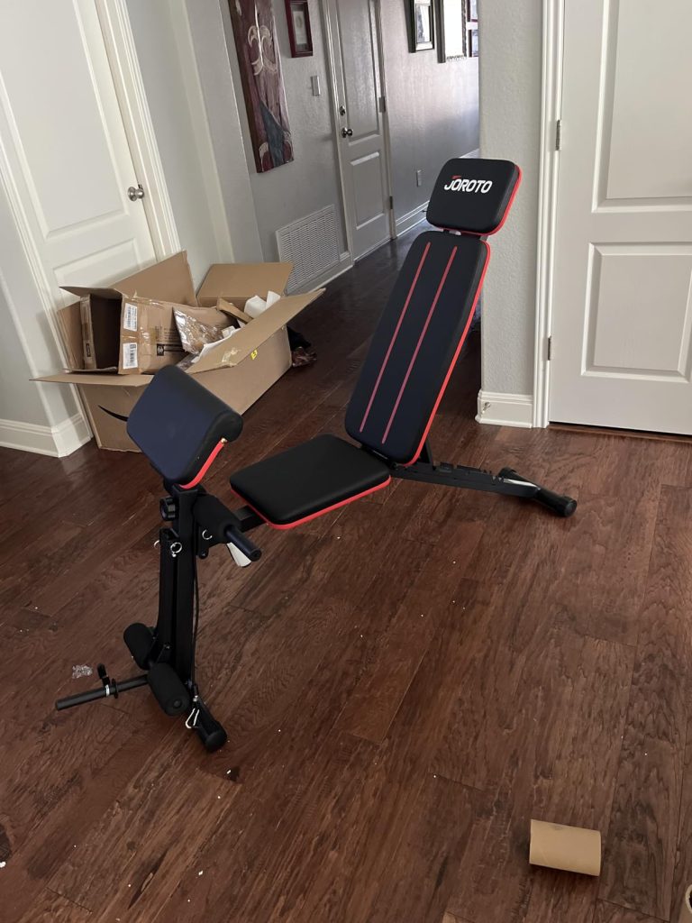 JOROTO Adjustable Weight Bench for Home Gym