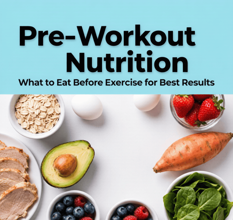 Pre-Workout Nutrition: What to Eat Before Exercise for Best Results - home fitness guide illustration
