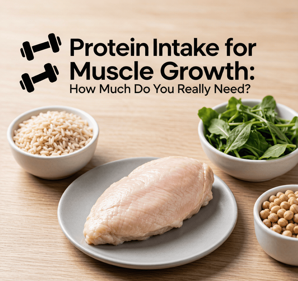 Protein Intake for Muscle Growth: How Much Do You Really Need? - home fitness guide illustration