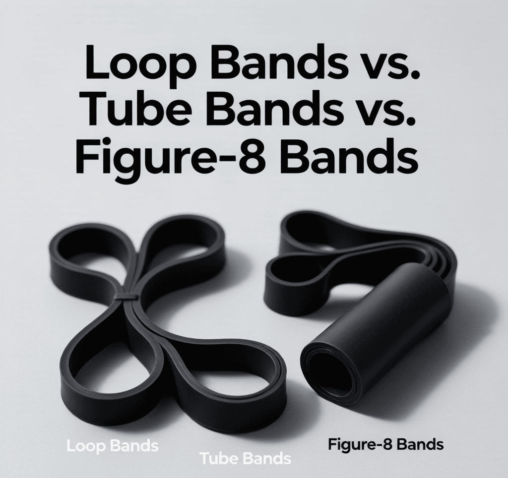 Loop Bands vs. Tube Bands vs. Figure-8 Bands: What’s the Difference?