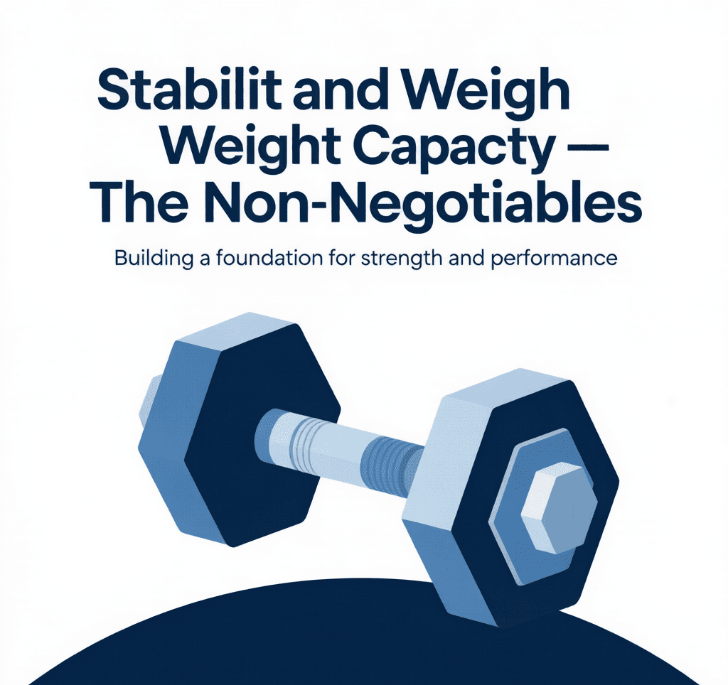 Stability and Weight Capacity – The Non-Negotiables