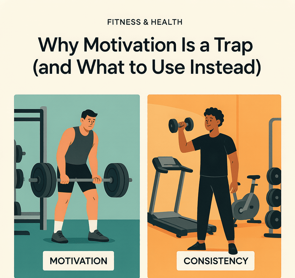 Why Motivation Is a Trap (and What to Use Instead)