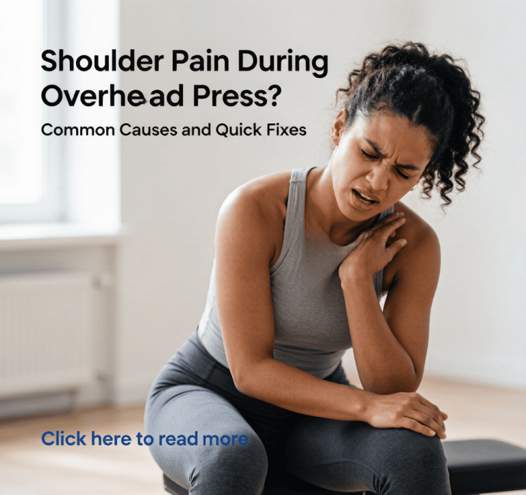 Shoulder Pain During Overhead Press? Common Causes and Quick Fixes - fitness guide
