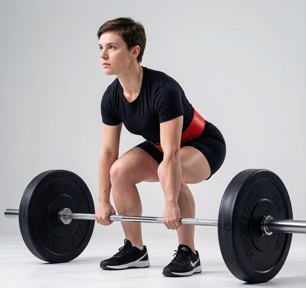 Mid-deadlift pull proper form