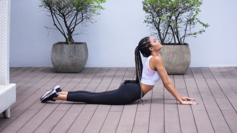 Plank core exercise