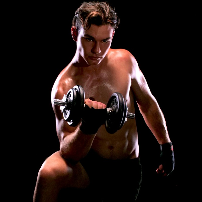 Proper dumbbell row form