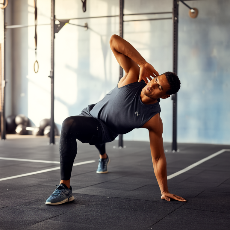 Person performing a bodyweight hip hinge with a neutral spine and hands on cheekbones