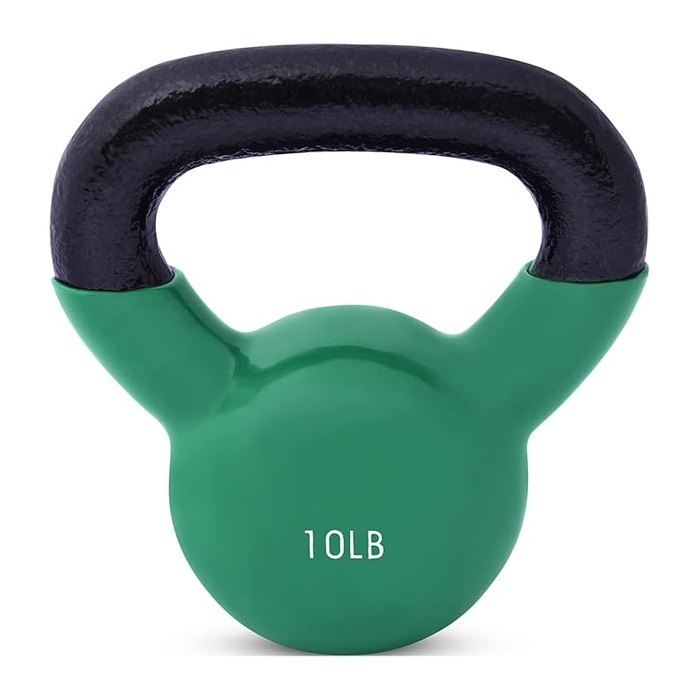 JFIT Kettlebell Weights Vinyl Coated Iron