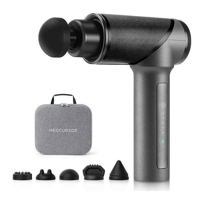 Medcursor Massage Gun - High Intensity Brushless Motor, Handheld Percussion Deep