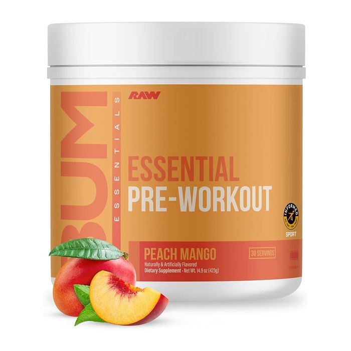 RAW Nutrition - Essential Pre - Chris Bumstead Pre Workout Formula, Sports Nutri