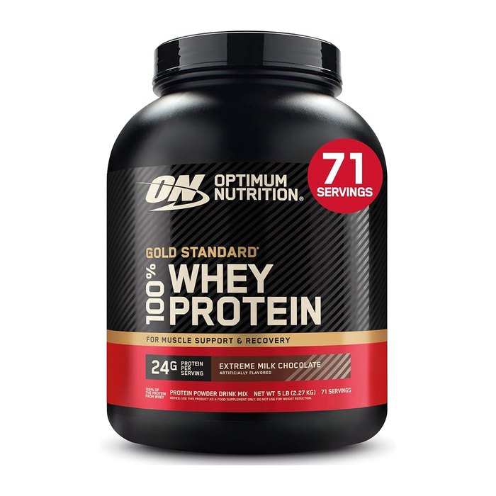 Optimum Nutrition Gold Standard 100% Whey Protein Powder, Extreme Milk Chocolate